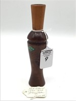 Early Rare Red Shaw Granville, IL Duck Call