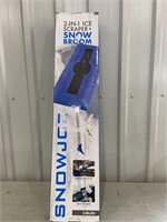 2in1 Ice Scraper + Snow Broom