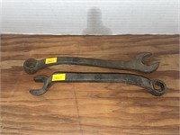 2 antique ford wrenches