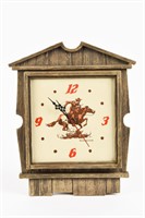 WINCHESTER BATTERY OPERATED ADV. CLOCK