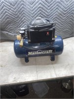 Three US gallon Mastercraft air compressor
