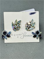 2 pairs of Sherman earrings