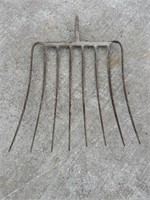 Hay fork end