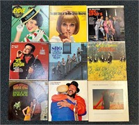 Lot of 9 Record Albums