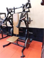 Hammer Strength Iso-Lateral Incline Press machine