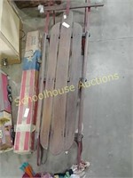 Vintage sled (approx 4.5ft long)