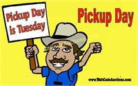 Pickup Day is Tuesday - May 14 From 10-4pm