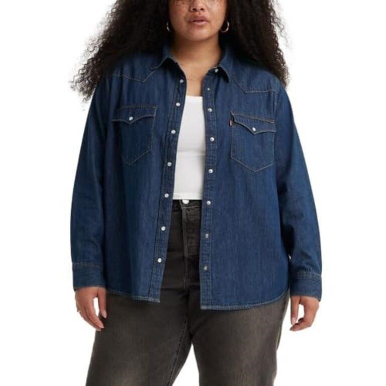 Size Medium Levi's Women's Ultimate Western Shirt