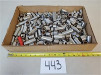 ~25.75lbs Assorted Sockets (No Ship)