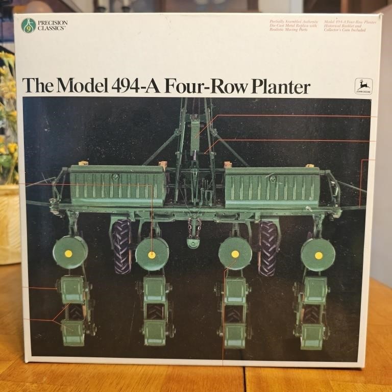 The Model 494-A Four-Row Planter John Deere Ertl