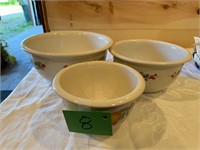 3 Nesting bowls