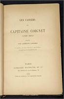 1883 Les Cahiers Du Capitaine Coignet Hardcover