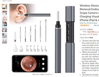 Wireless Otoscope, VITCOCO 3mm Ear Wax Removal