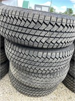 Set of 4 Bridgestone Dueler A/T tires 265/70R17