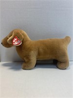 Vintage TY Beanie Buddies Weenie Dachshund Weiner