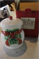 Holiday Home Accent Cookie Jar