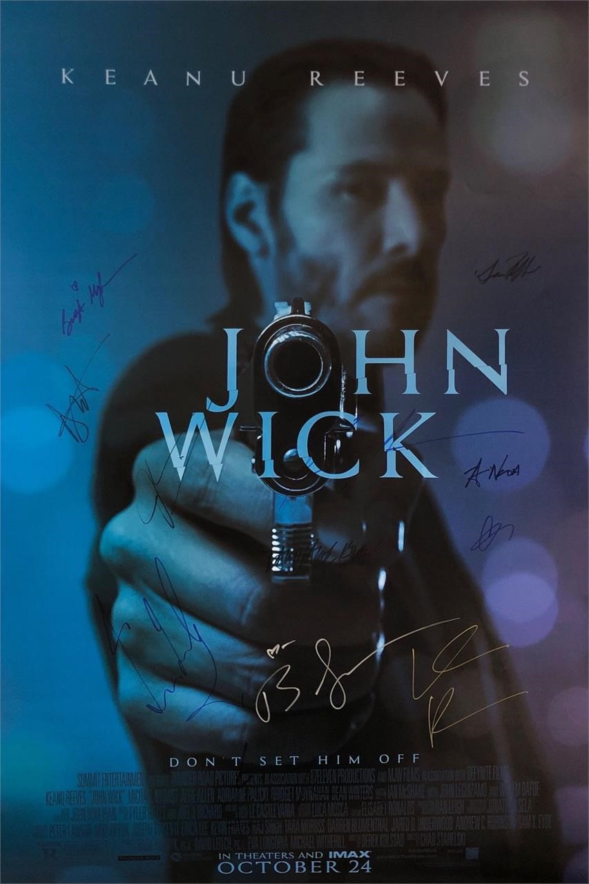 Autograph Signed COA Movie Music Poster Part 1 O