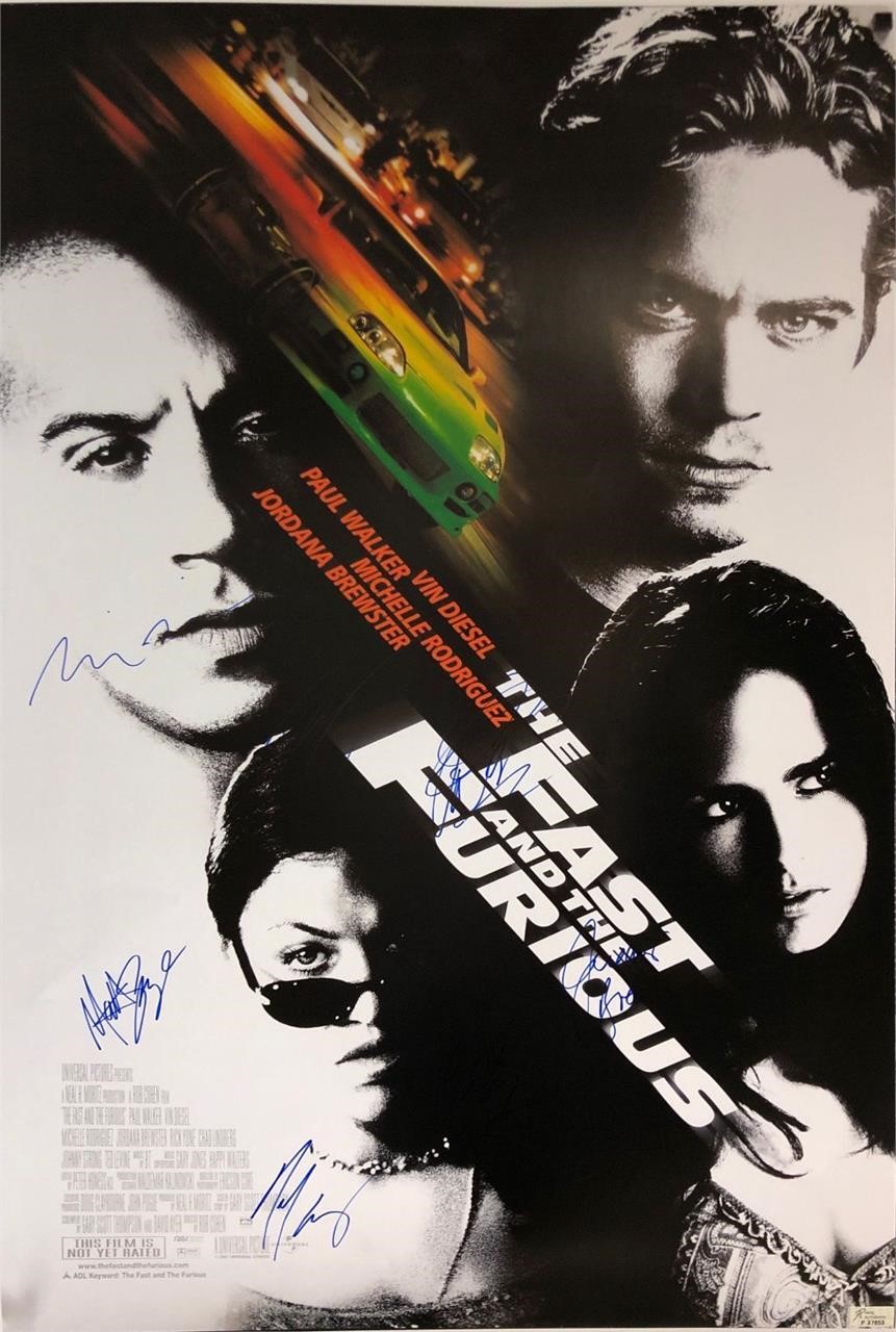 Autograph Signed COA Movie Music Poster Part 1 O