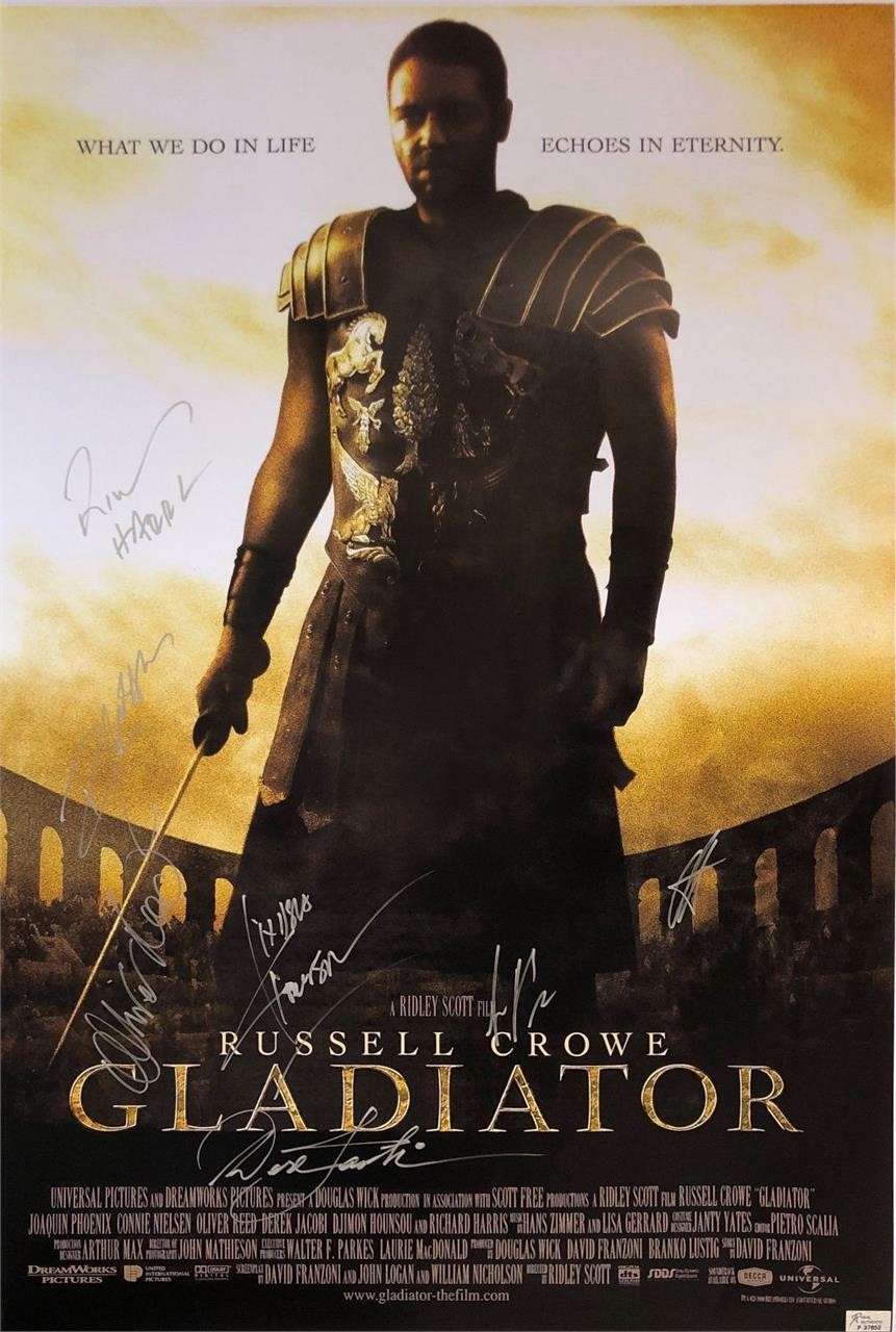 Autograph Signed COA Movie Music Poster Part 1 O