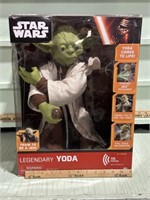 DISNEY TALKING YODA STAR WARS 16" TALL