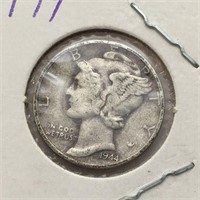 1944 Silver Mercury Dime