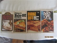 Pillsbury Lot Of 4 Bake Off Winning Recipes