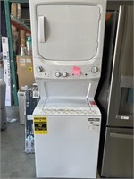 GE WASHER AND GAS DRYER COMBO UNIT RETAIL $1,650