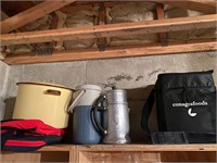 enamel stock pot - jug - coffee maker - cooler