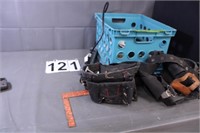 Blue Crate W/ Tool Belt - Square - Power Supply