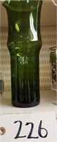Tall Green Vase