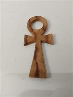 Wood Egyptian Ankh  UJC