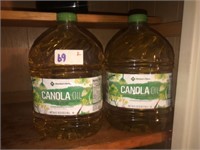 (2) Canola Cooking Oil  (3 Qt Bottles)