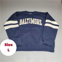 NEW YORK POPULAR Baltimore Crew Sweatshirt L