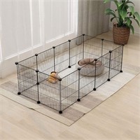 Small Animal Indoor Portable Metal Fence 15 X 12