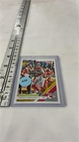 Patrick Mahomes II football card