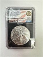 2020 S American Silver Eagle Early Release MS70
