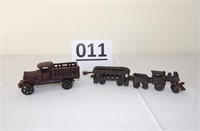 Cast Train and Truck