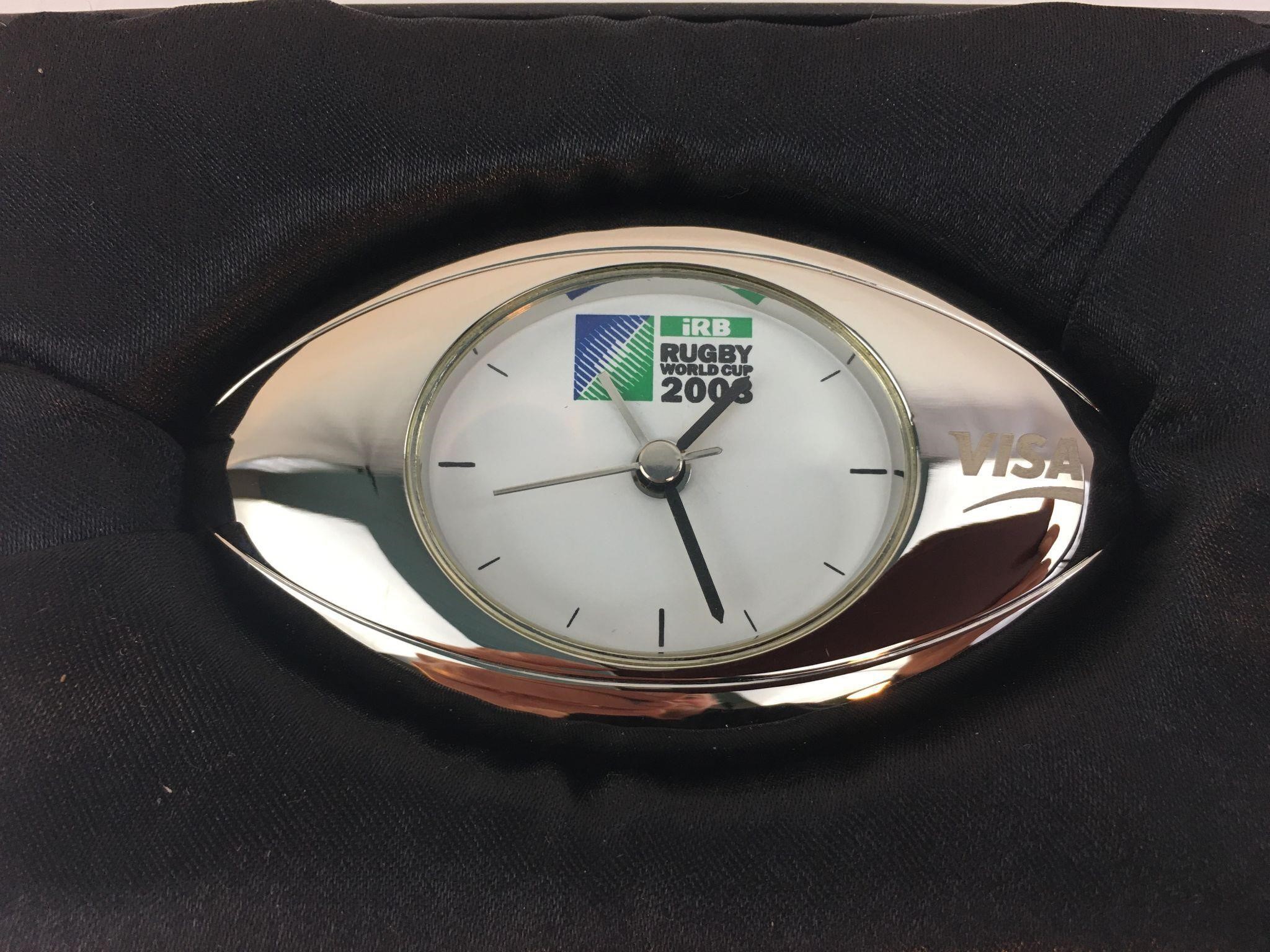2003 Rugby World Cup Metal Alarm Clock