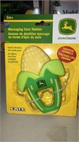 Ertl John Deere baby massaging corn teether