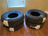4 Mud Hog M/T  37x12-50R17LT Tires