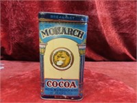 Monarch Cocoa tin.