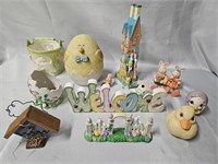 A CUTE LITTLE EASTER DECOR LOT FOR YA!