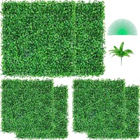 $84 Artificial Boxwood Panel UV 6pcs