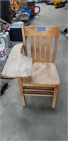 Vintage Wood Desk