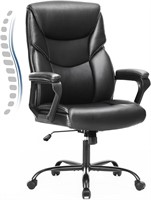 $80  OLIXIS Home Office Chair  Big and Tall  Black