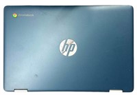 Blue HP Chromebook Laptop