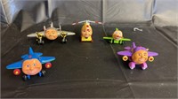 2002 Jay Jay The Jet Plane Set Of 5