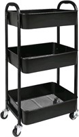 MAX Houser 3-Tier Rolling Utility Cart with Caster