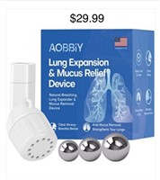 Aobbiy Lung Expansion, Mucus Relief Device,