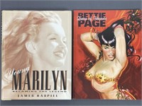 Bettie Page and Marilyn Monroe Books